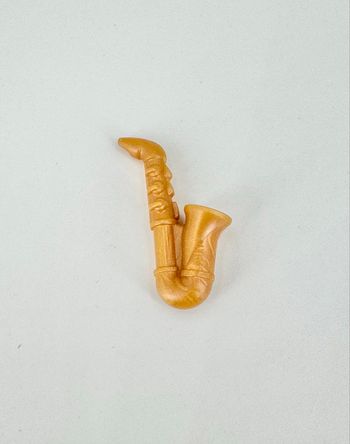Lego City Accessoires, instruments de musique : Saxophone doré 🎷 - NEUF