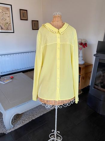 Chemise Laura Jo jaune taille S