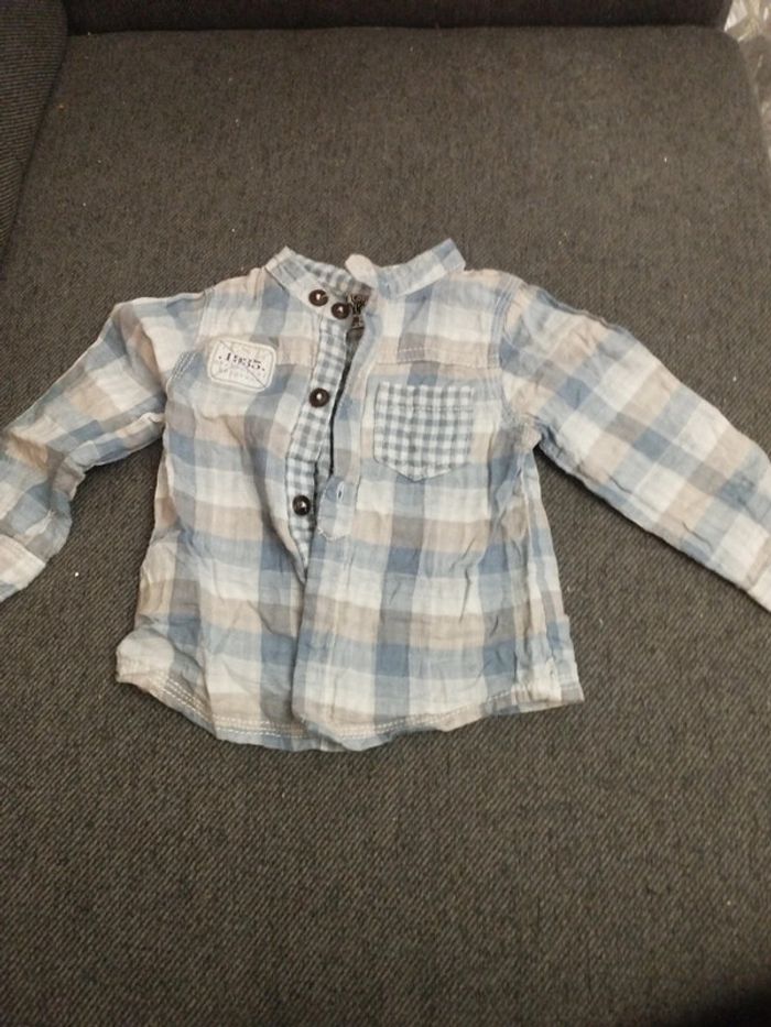 Chemise manches longues