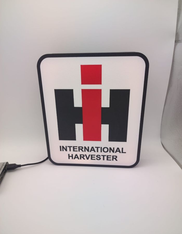 Lampe lumineuse à led case IH - photo numéro 3