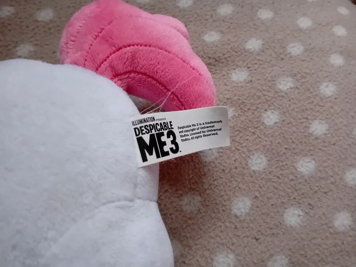 Peluche plate licorne moi moche et méchant 3 - photo numéro 3