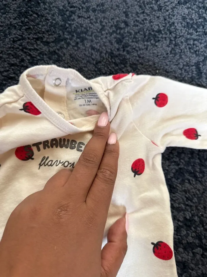 Pyjama bébé fille kiabi 1 mois naissance - photo numéro 2