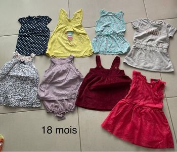 Robes taille 18 mois