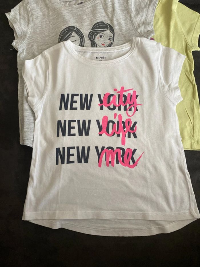 Lot 3 tee shirts fille 3 ans - photo numéro 2