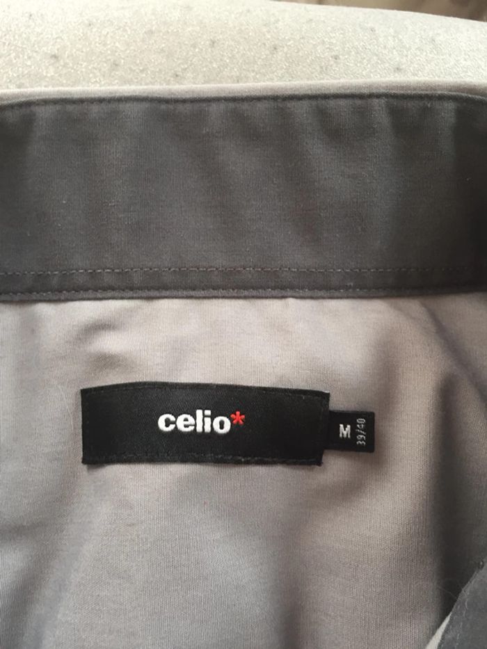 Chemise grise taille M marque Celio - photo numéro 3