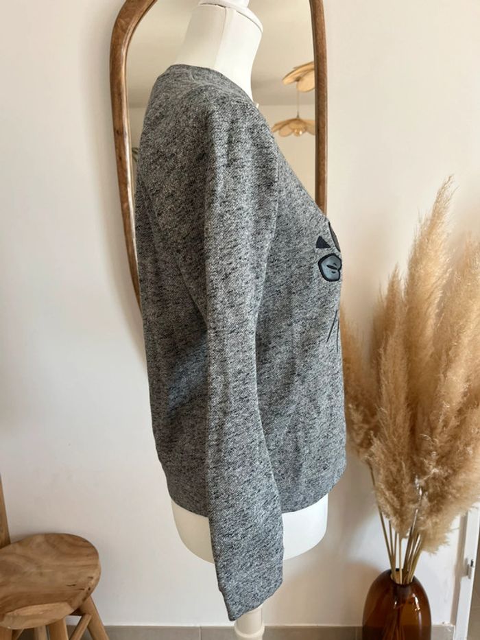 Pull/sweat gris Kenzo - photo numéro 3