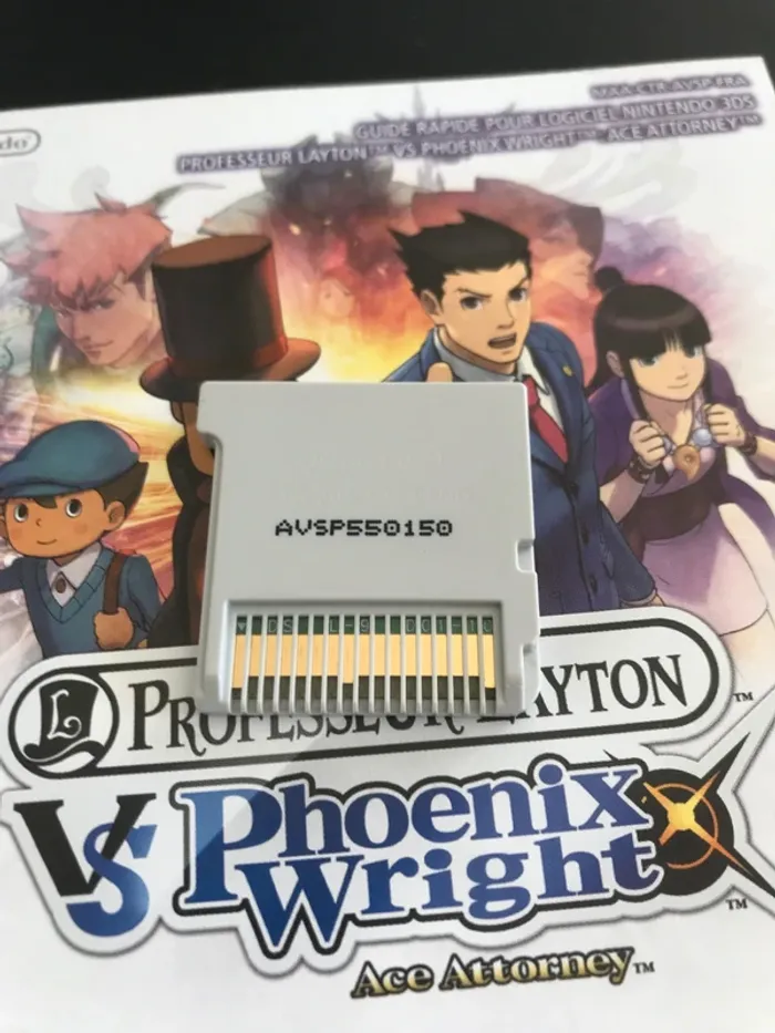 Professeur Layton vs Phoenix Wright : Ace Attorney Nintendo 3DS FR Complet - photo numéro 4