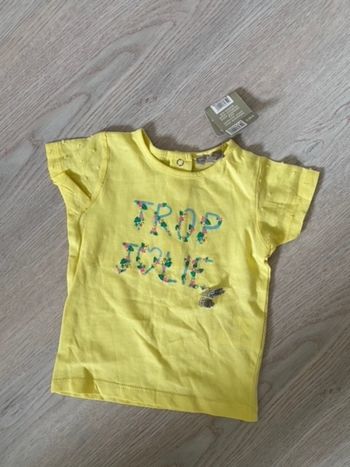 Tee shirt grain de blé taille 6 mois Neuf