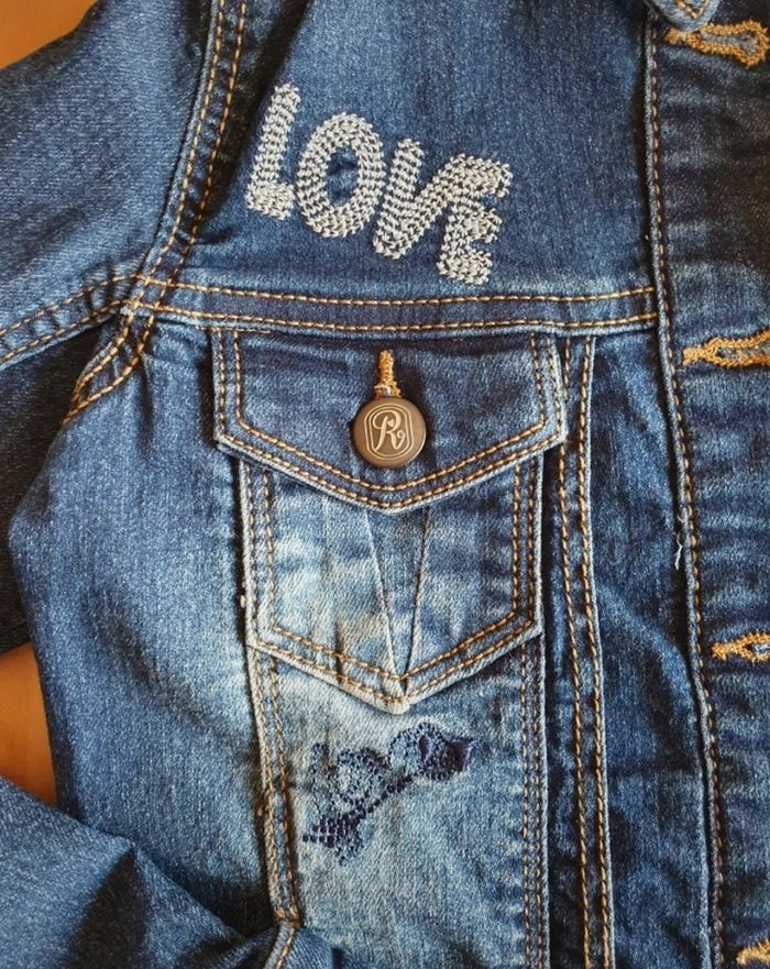 Veste en jean fille 12 ans - photo numéro 2