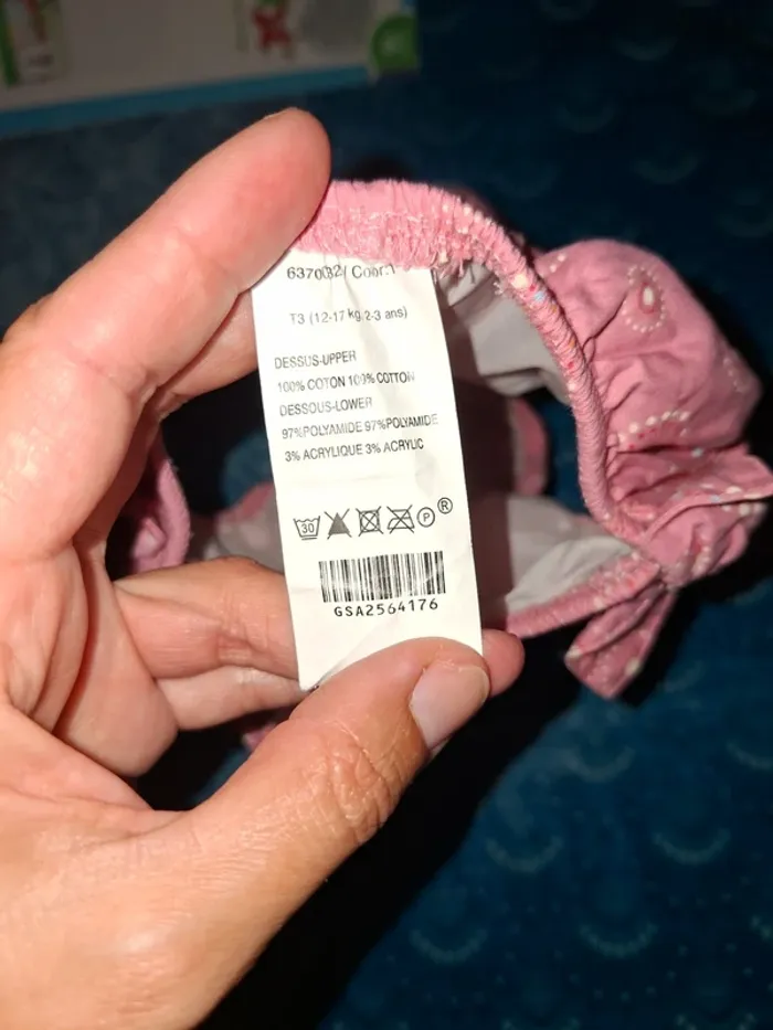 Culotte de bain ou culotte imperméable 12 17 kg 2 3 ans - photo numéro 2