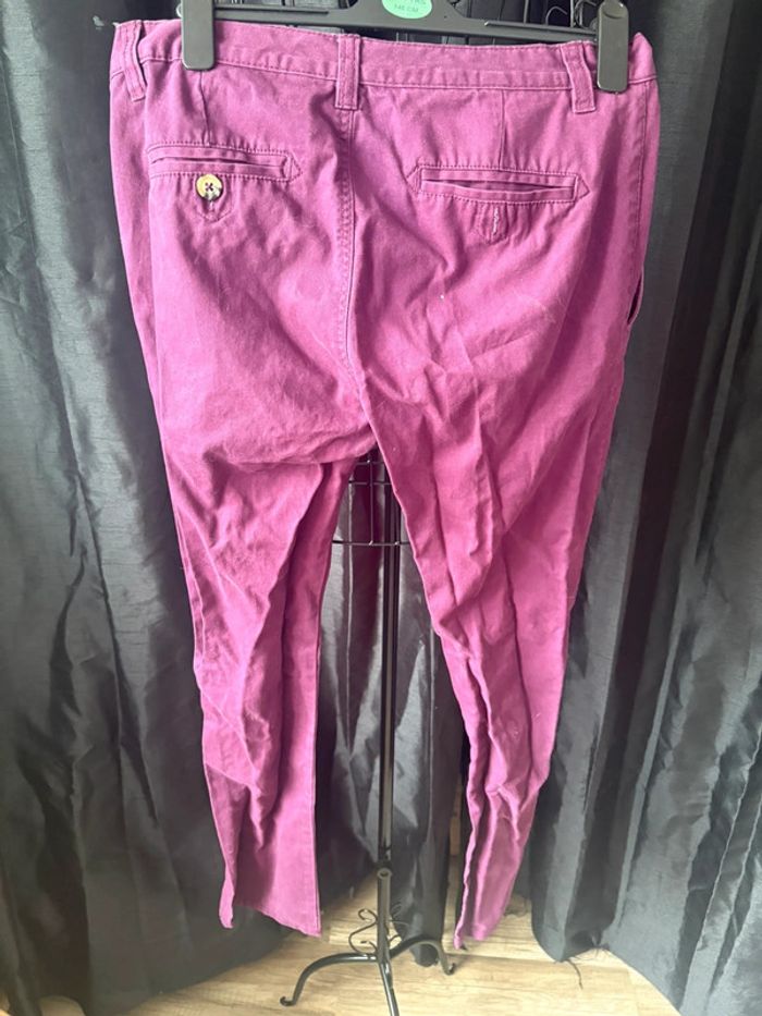 Pantalon violet Denim & Co - Taille W32 L32 - photo numéro 2