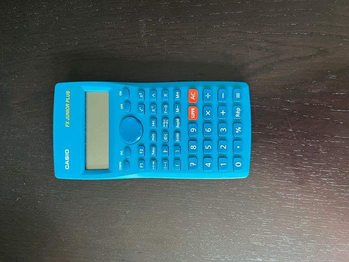 Calculatrice Casio FX junior plus