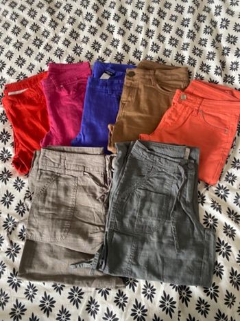Lot 7 pantalons t 34