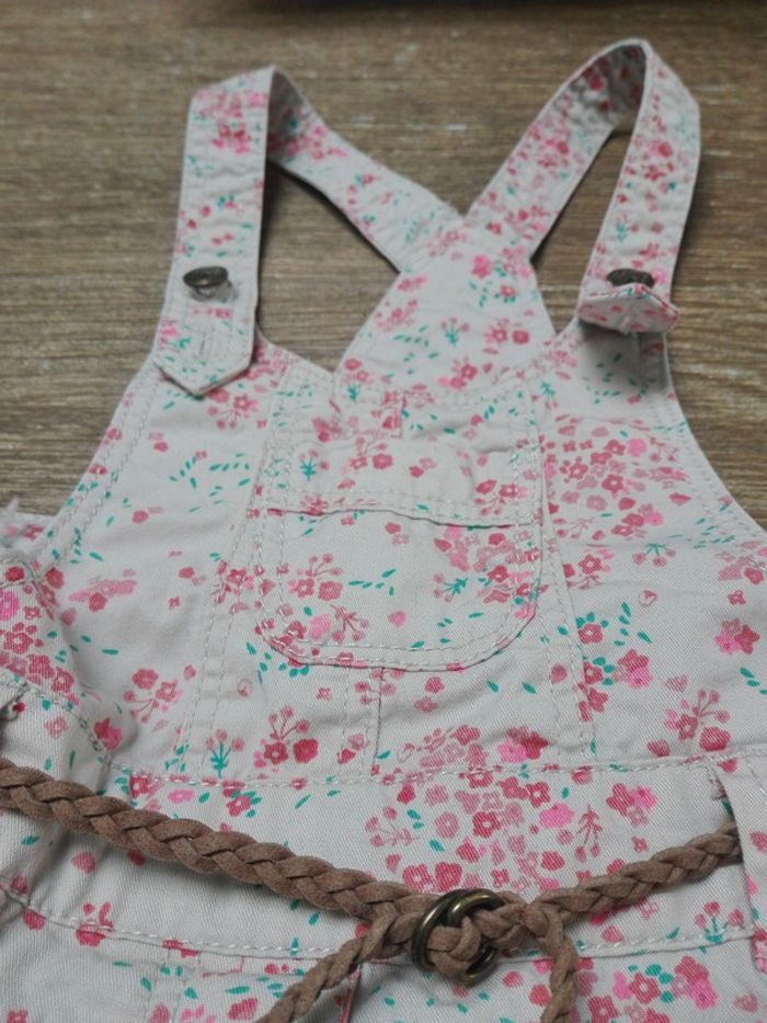 Salopette short motif liberty - photo numéro 2