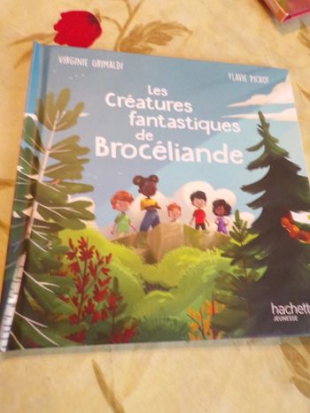 Livre macdoLes créatures fantastiques de Brocéliande Virginie Grimaldi