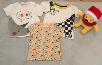 Lot t-shirt manches courtes garçon