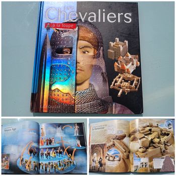 Livre Les Chevaliers 🛡 à la loupe, éditions Larousse (48)