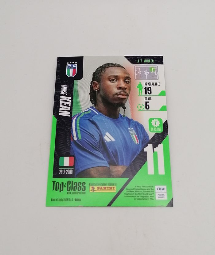 Panini Top Class 2025 N°114. - photo numéro 3