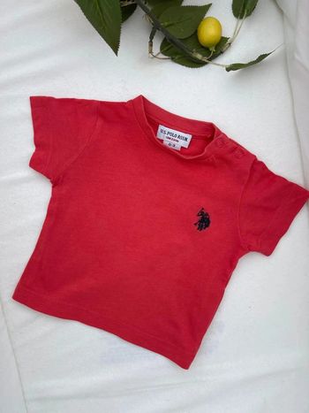 T-shirt U.S. Polo Assn. bébé garçon taille 0-3 mois parfait état