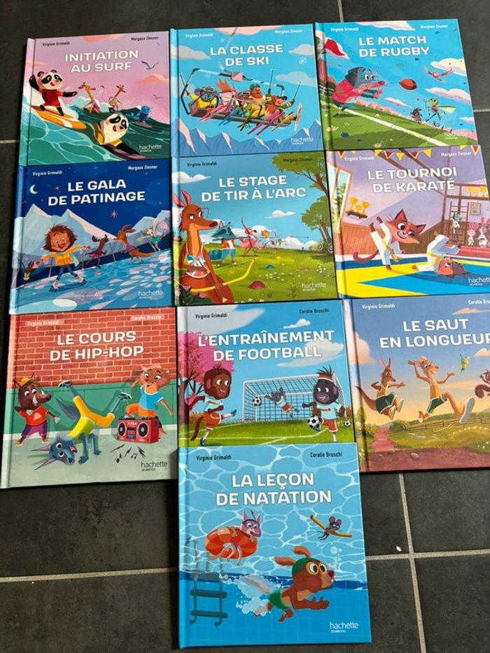 Lot de livres - esprit sportif