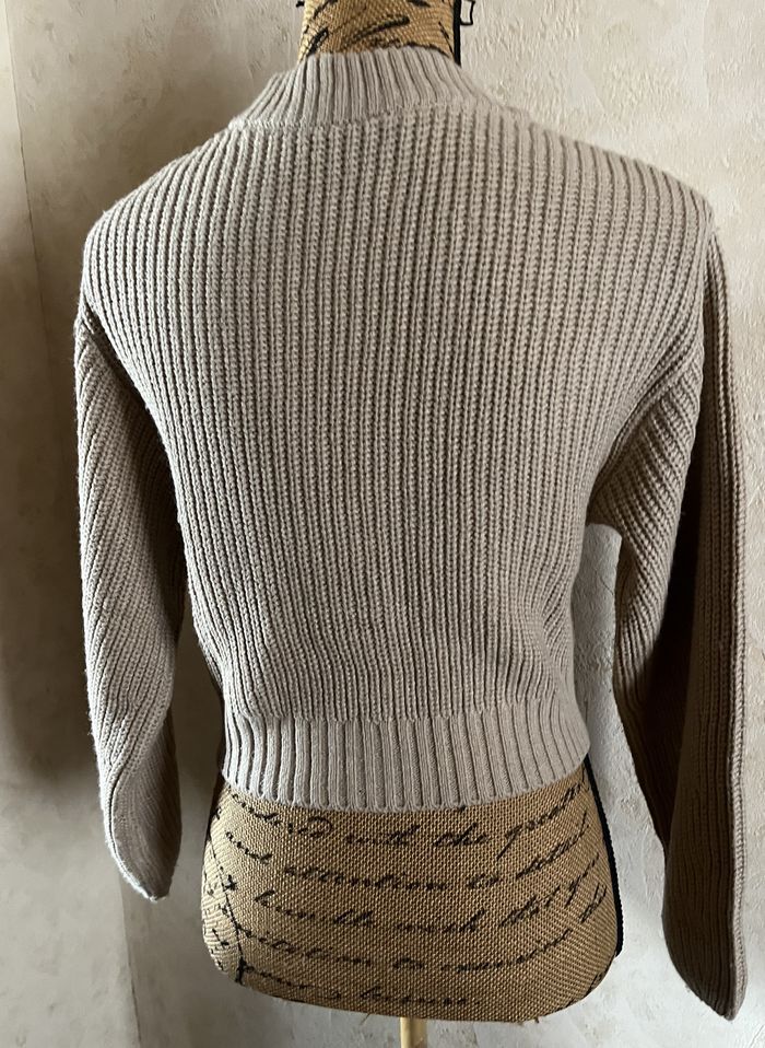 Gilet marron clair (XS - 34) H&M - photo numéro 2