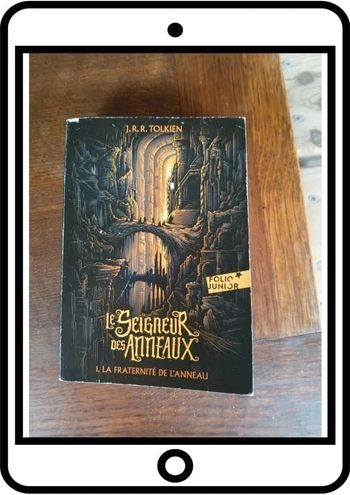 .livre le seigneur des anneaux la fraternité de l'anneau folio junior