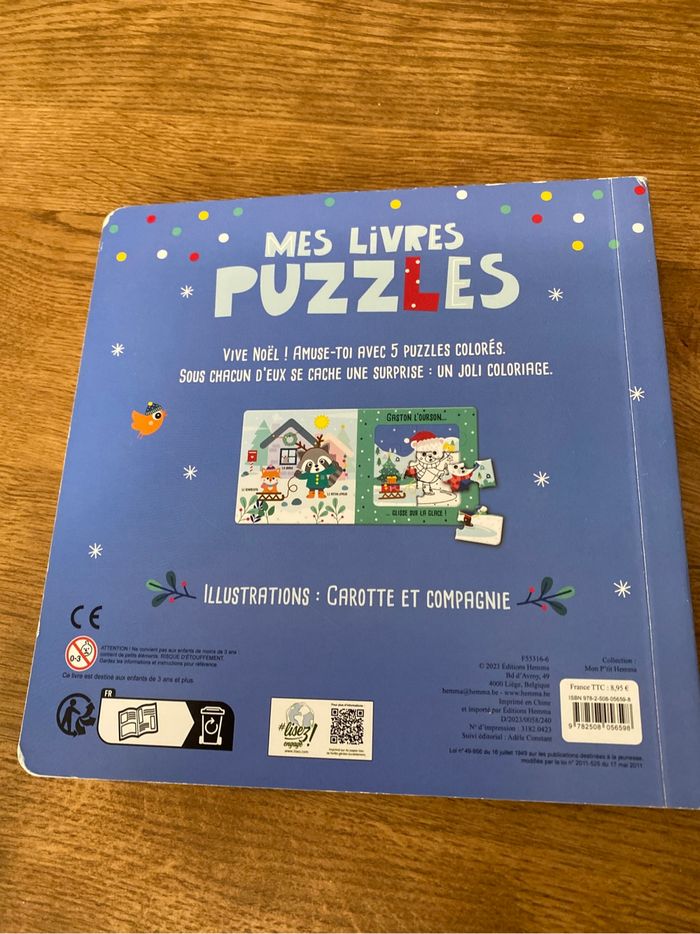 Mes livres Puzzles - Noël - photo numéro 2