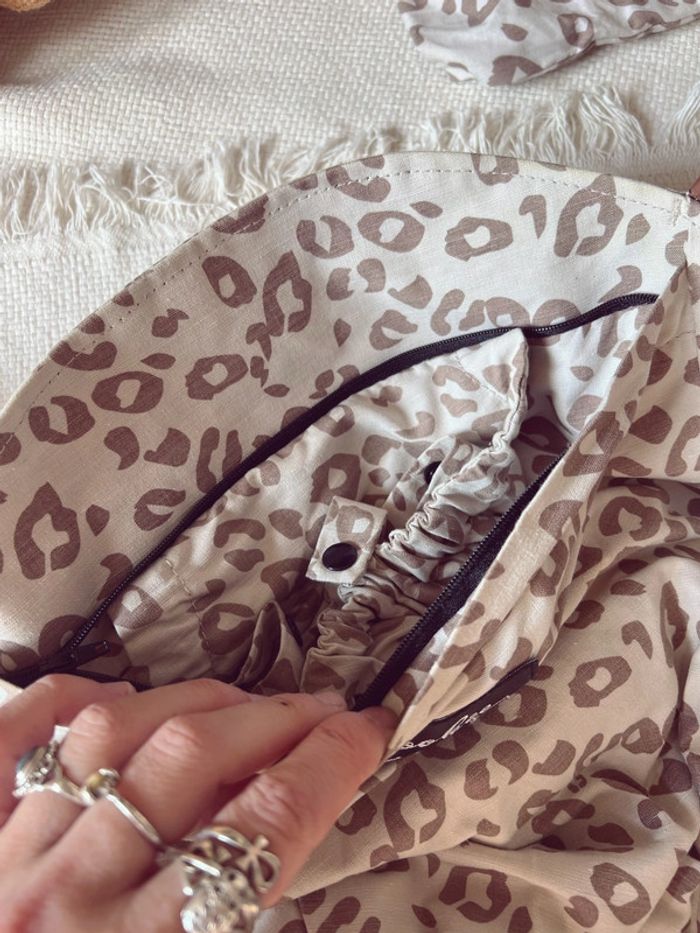 Porte-bébé rookie léopard premium beige - photo numéro 7