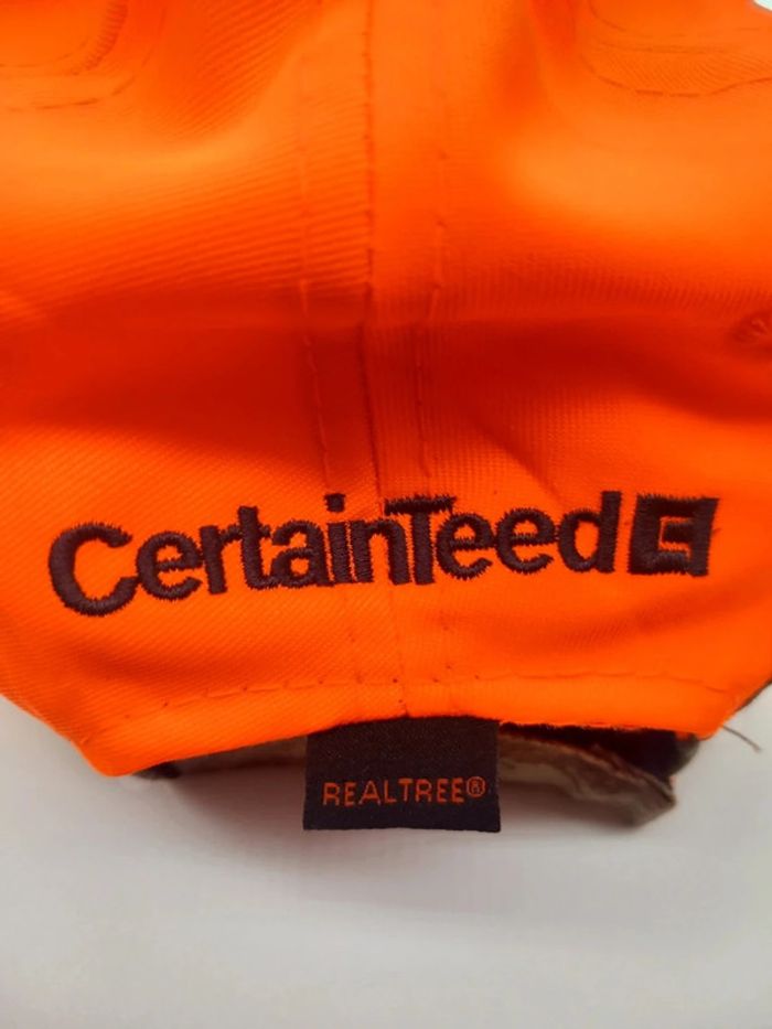Casquette Vintage Outdoor Cap Orange Motif Camo - photo numéro 6