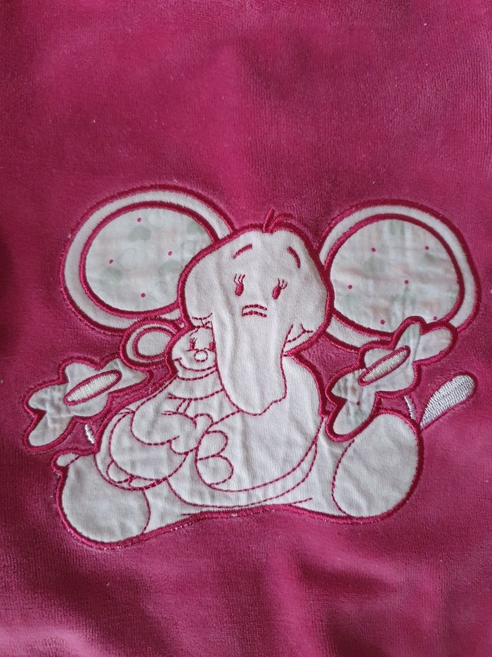Pyjama en velours Noukie's taille 3M - photo numéro 4