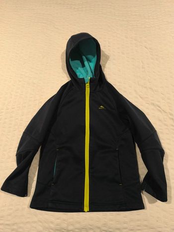 Veste de pluie avec intérieur polaire 4-5 ans