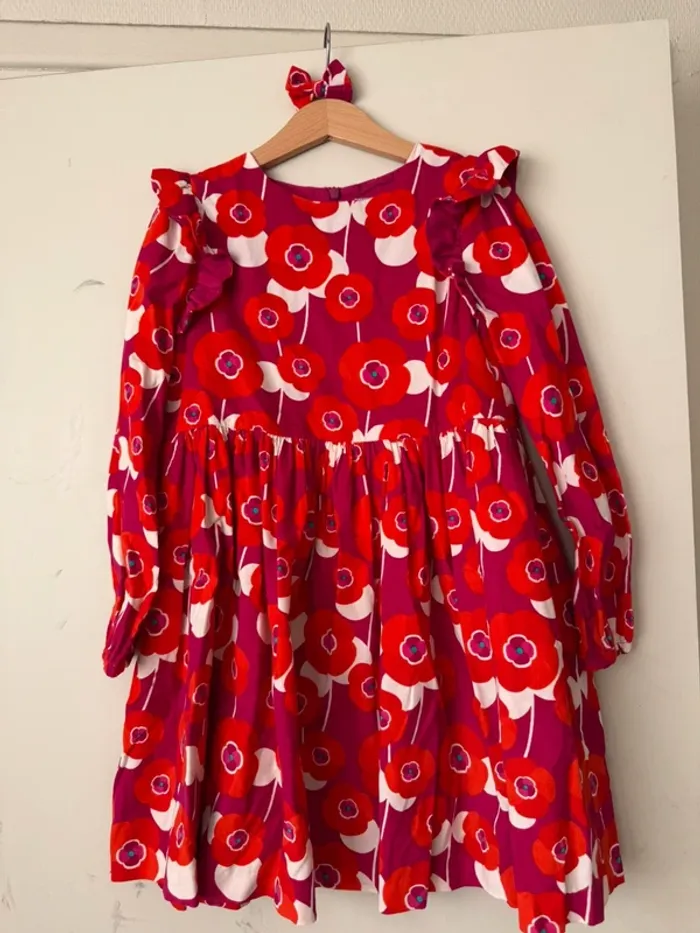 Robe jacadi et barrette