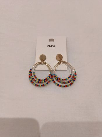 Paire de boucles d'oreilles Moa