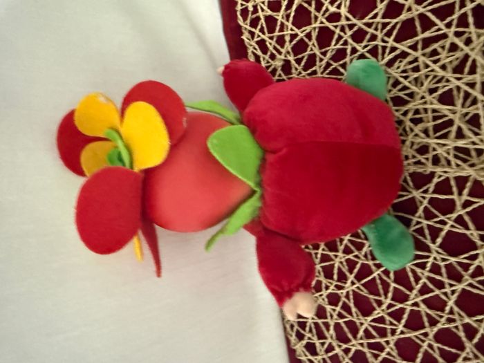 Peluche poupée les Toufous tomate rouge GIPSY MUNDIA - photo numéro 5