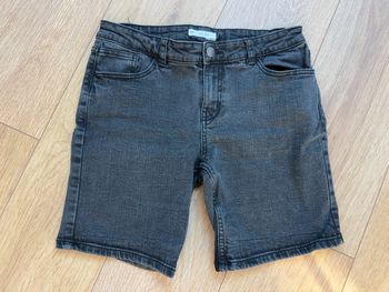 Short jean slim Kiabi gris en 38