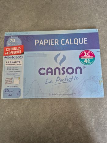 Papier calque canson