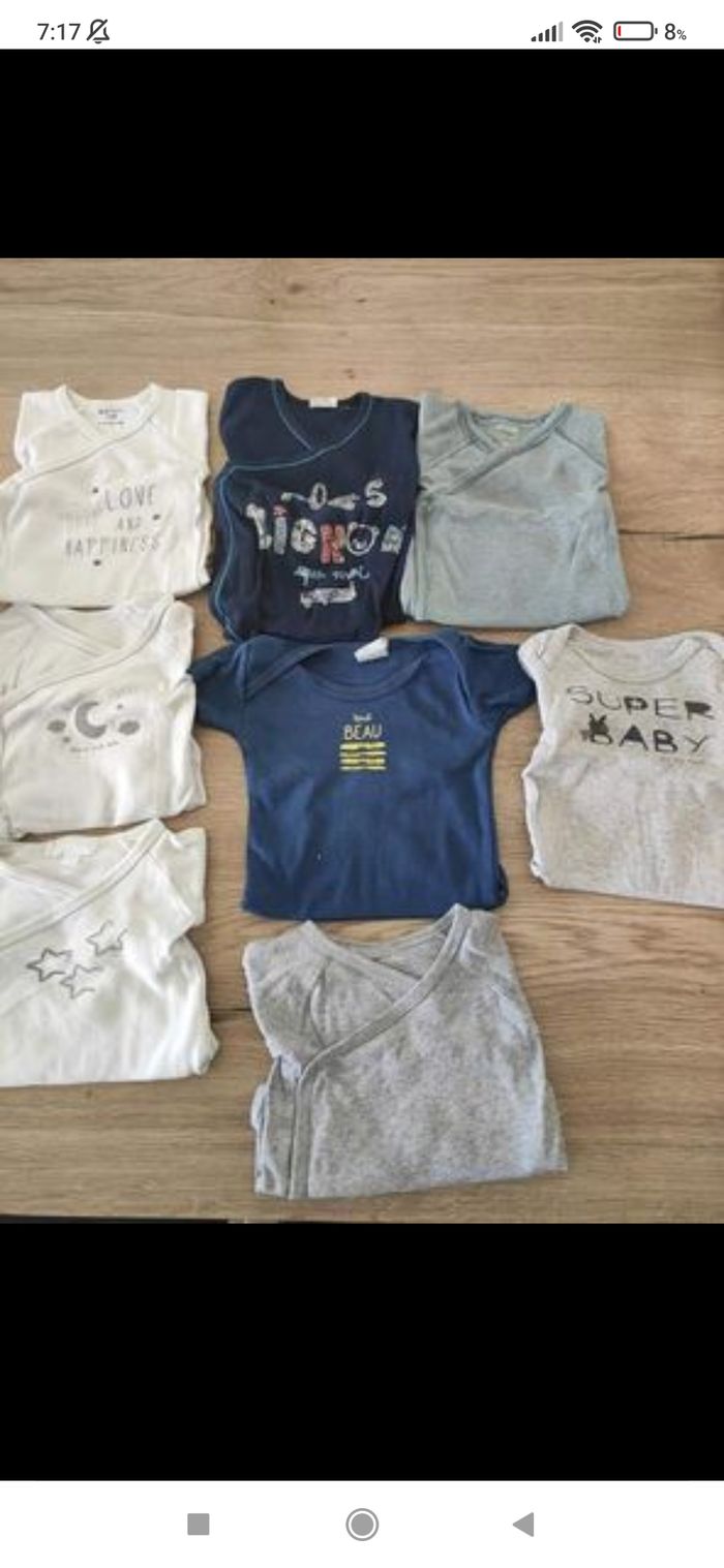 Lot de vêtements garçon 3 mois - photo numéro 3