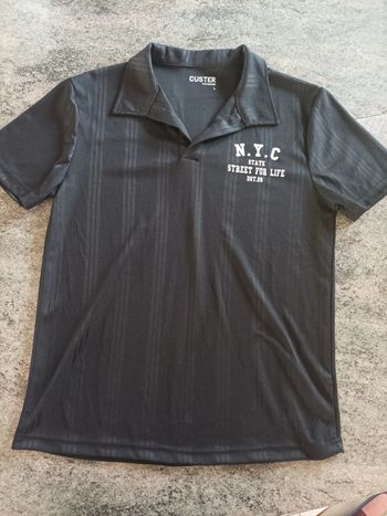 Polo manches courtes taille L Custer