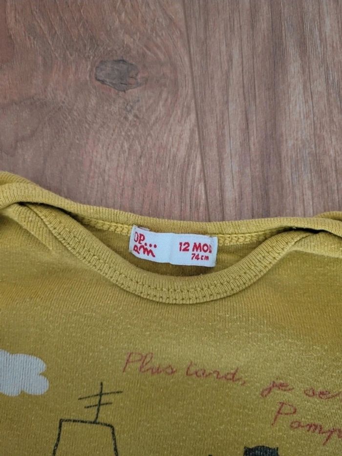 Lot de 2 bodies DPAM 12 mois - photo numéro 4