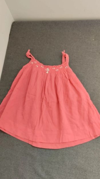 Blouse / tunique tartine et chocolat 12 mois