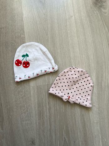 Bonnet naissance lot 1