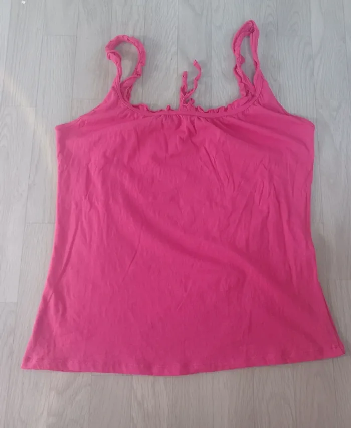 Top haut femme Camaïeu rose - photo numéro 2