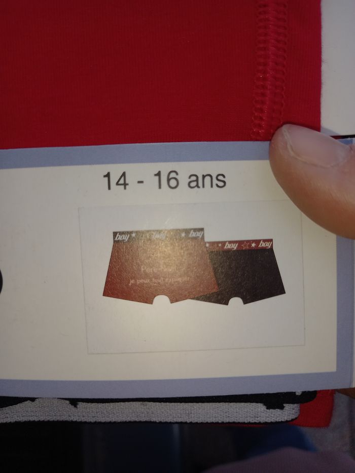 Caleçon de Noël rigolo 14 16 ans - photo numéro 2