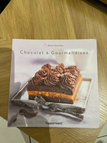 Livre chocolat & mignardises Tupperware