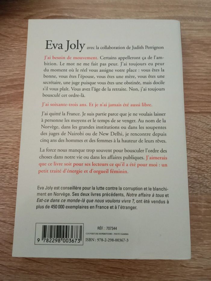 Eva Joly 🪅 La force qui nous manque - photo numéro 2