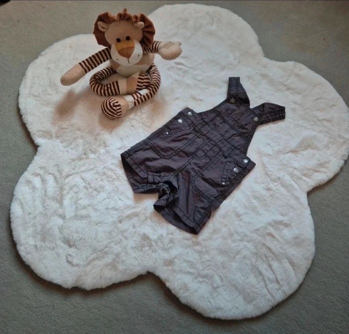 Salopette short garçon Kitchoun 9 mois