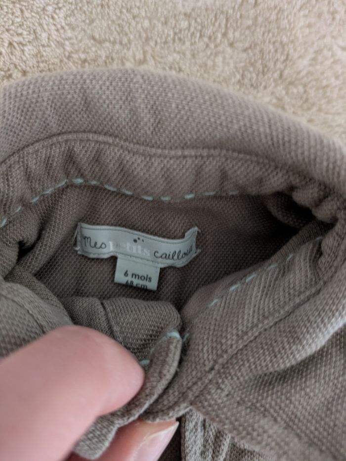 Chemise Bébé Garçon "Mes Petits Cailloux" - photo numéro 2