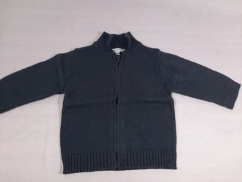 Gilet zippé, petit kimbaloo, 6 mois