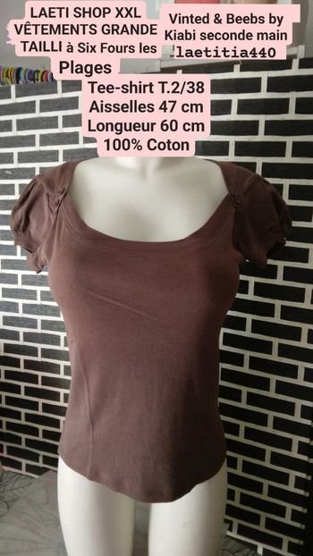 Tee-shirt femme T.38