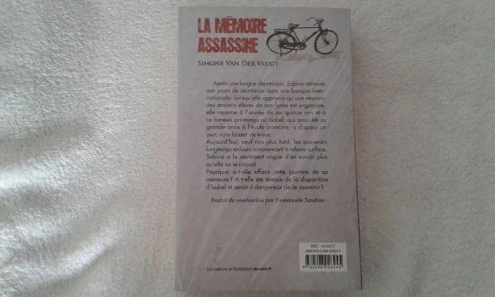 Livre neuf La memoire assassine - Simone Van Der Vlugt - photo numéro 2